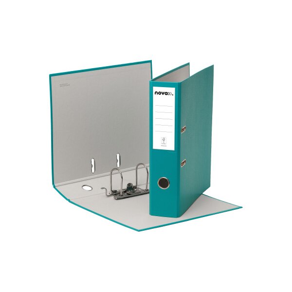NOVOOO Pro Classeur 7cm 10349708NO1U turquoise A4 10 pièces