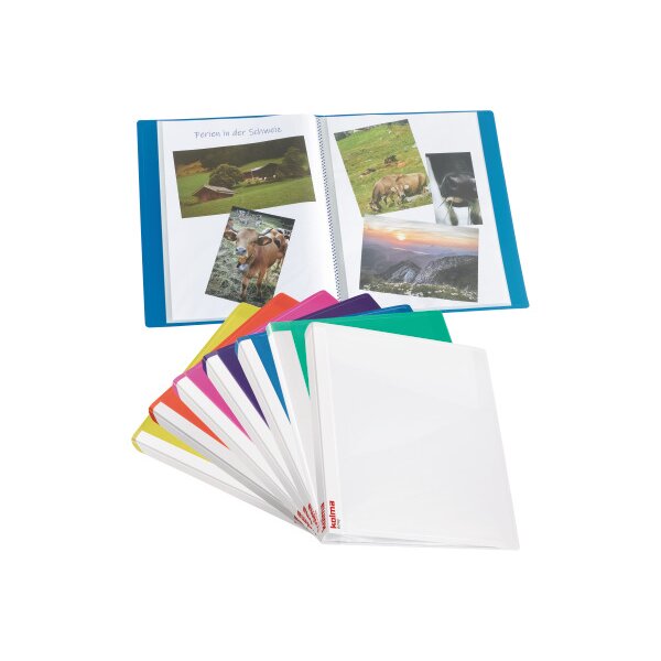 KOLMA Sichtbuch Easy A4 03.752.00 transparent 20 Taschen