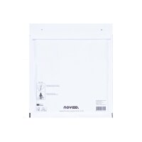 NOVOOO Luftpolstertasche Gr.5 E-1712140 weiss, 240x270mm...