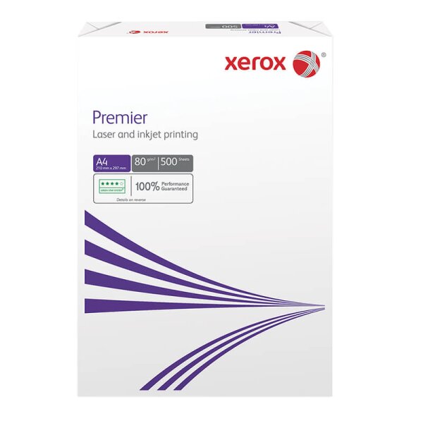 XEROX Premier FSC Businesspapier weiss A4 80g - 1/4 Palette (25000 Blatt)