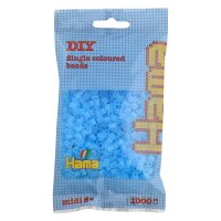HAMA Perles à repasser midi, en sachet, blanc...