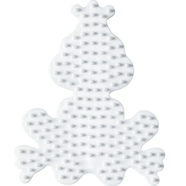 HAMA Plaque pour perles midi papillon, blanc