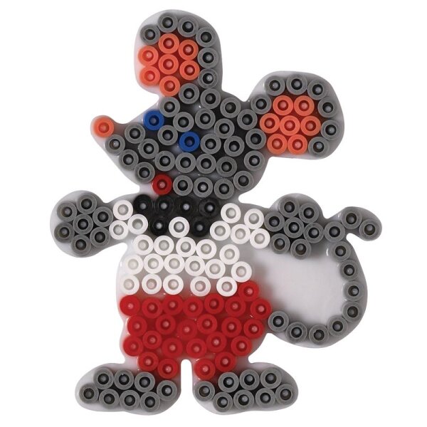 HAMA Plaque pour perles midi papillon, blanc