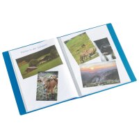 KOLMA Sichtbuch Easy A4 03.752.05 blau 20 Taschen