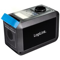 LogiLink Mobiles Ladegerät Powerstation, 300 Watt, schwarz