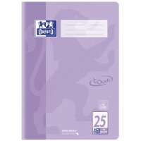 Oxford Schulheft Touch Pastell, DIN A4, Lineatur 26, blau