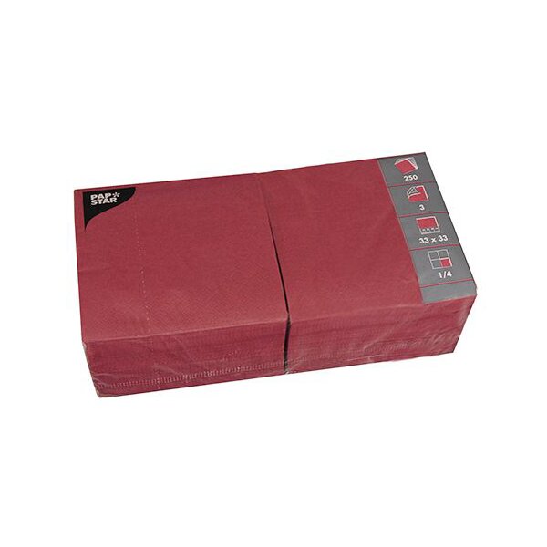 PAPSTAR Serviettes lunch, 330 x 330 mm, vert citron