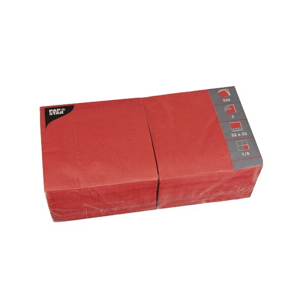 PAPSTAR Serviettes lunch, 330 x 330 mm, vert citron