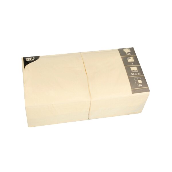 PAPSTAR Serviettes lunch, 330 x 330 mm, vert citron