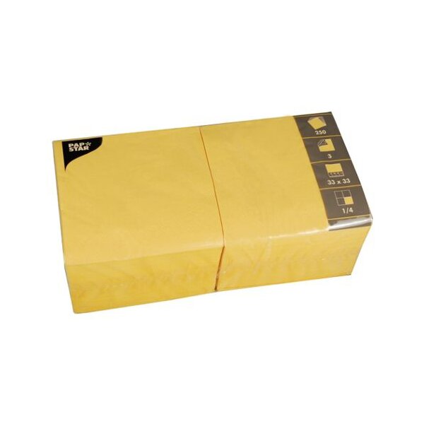 PAPSTAR Serviettes lunch, 330 x 330 mm, rouge