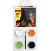 EBERHARD FABER Schminkset Halloween Kürbis Hexe
