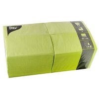 PAPSTAR Serviettes bistrot, 330 x 330 mm, rouge