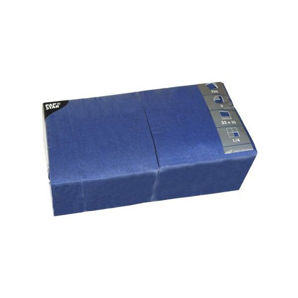 PAPSTAR Serviettes lunch, 330 x 330 mm, blanc