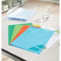 LEITZ pochette transparente Standard, A4, PP, granuleux,