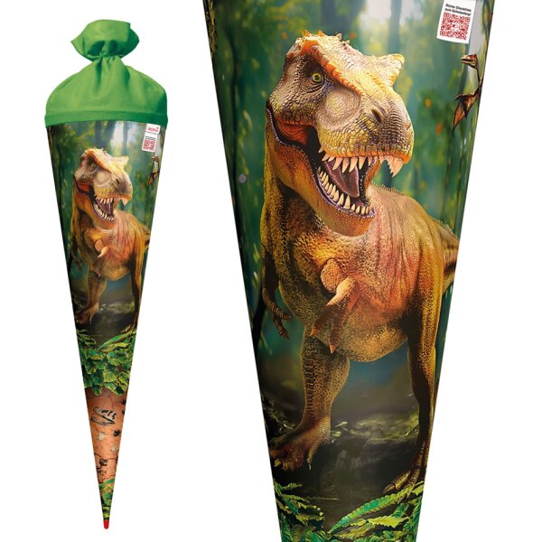 ROTH Schultüte "T-Rex Welt", eckig, 850 mm