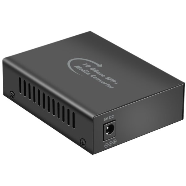 LogiLink Convertisseur média 10 Gigabit, RJ45/SFP+, noir