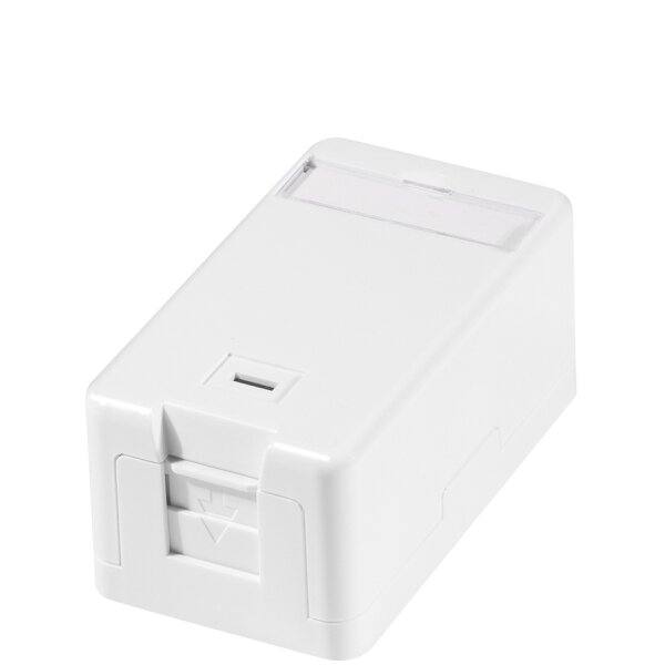 LogiLink Boîtier en saillie pour modules Keystone, 2 ports