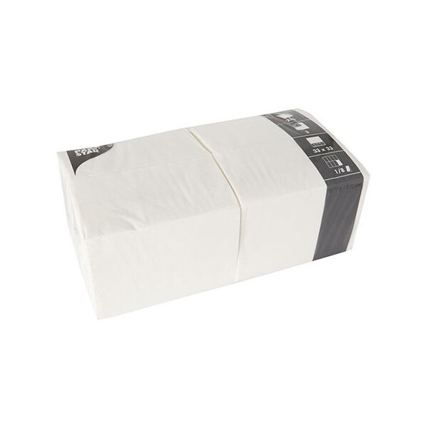 PAPSTAR Serviettes bistrot, 330 x 330 mm, vert citron
