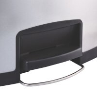 Rubbermaid Tret-Abfalleimer Slim Jim, aus Metall, 30 Liter