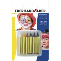EBERHARD FABER Schminkstifte, kurz, 6 Farben