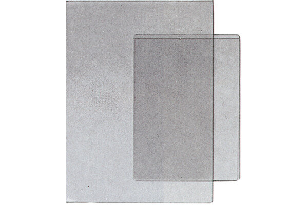 BÜROLINE Pochette badge A4 622006 transparent, lisse