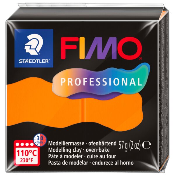 FIMO PROFESSIONAL Pâte à modeler, 57 g, blanc