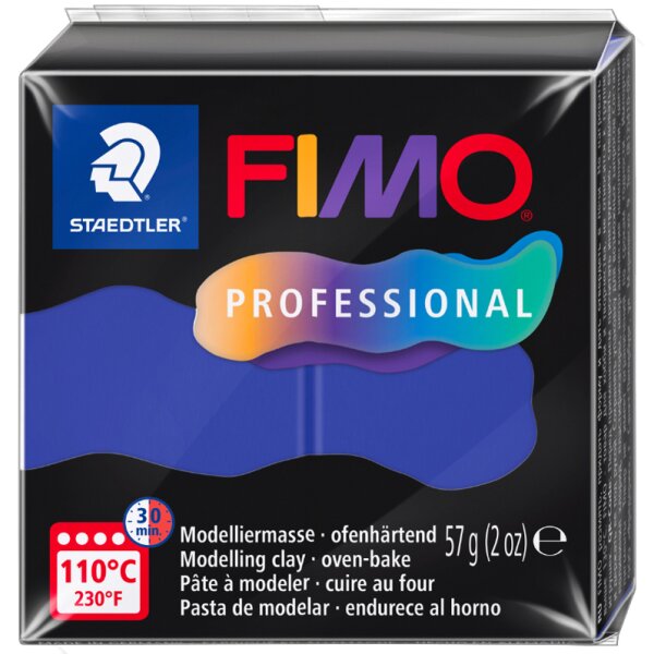 FIMO PROFESSIONAL Pâte à modeler, 57 g, blanc