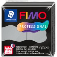 FIMO PROFESSIONAL Pâte à modeler, 57 g, blanc