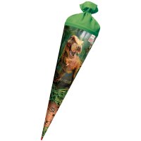 ROTH Schultüte "T-Rex Welt", rund, 700 mm, mit Effekt