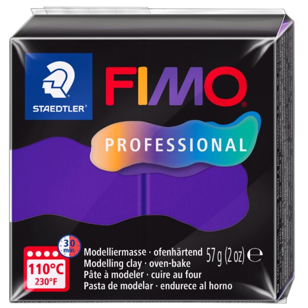 FIMO PROFESSIONAL Modelliermasse, ofenhärtend, 57 g, lila