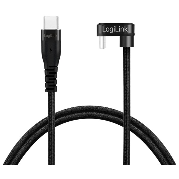 LogiLink Câble USB 2.0, USB-C mâle - USB-C mâle, 3,0 m, noir