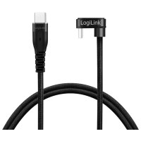 LogiLink Câble USB 2.0, USB-C mâle - USB-C mâle, 3,0 m, noir