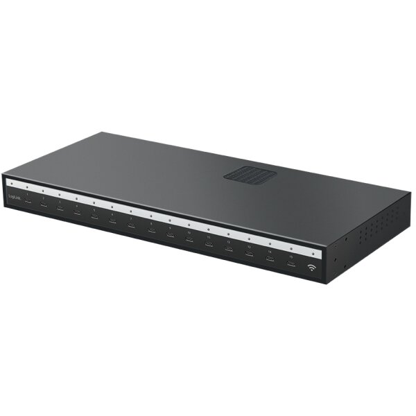 LogiLink Station de charge USB-C (IPSS), 15x USB-C (PD)