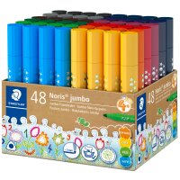 STAEDTLER Fasermaler Noris jumbo, 48er Köcher