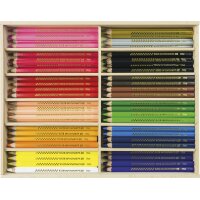 EBERHARD FABER Hexagonal-Buntstift BIG WINNER,96er Holzkiste