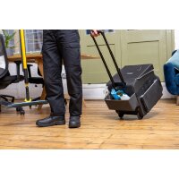 Rubbermaid Mehrzweck-Trolley Quick Cart, klein, grau