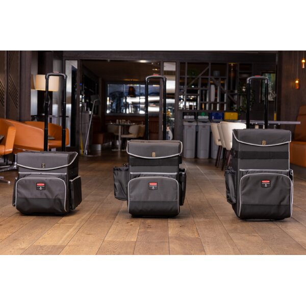Rubbermaid Mehrzweck-Trolley Quick Cart, gross, grau