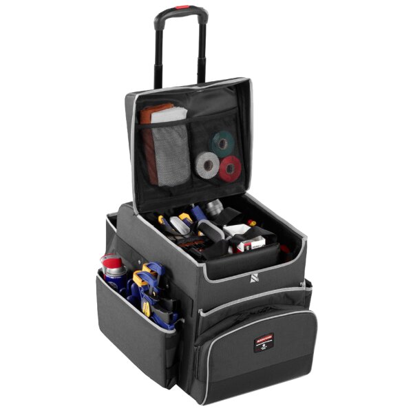 Rubbermaid Mehrzweck-Trolley Quick Cart, gross, grau
