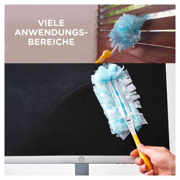 Swiffer Kit dessai plumeau-magn&eacute;tique, 1 manche +3 plumeaux