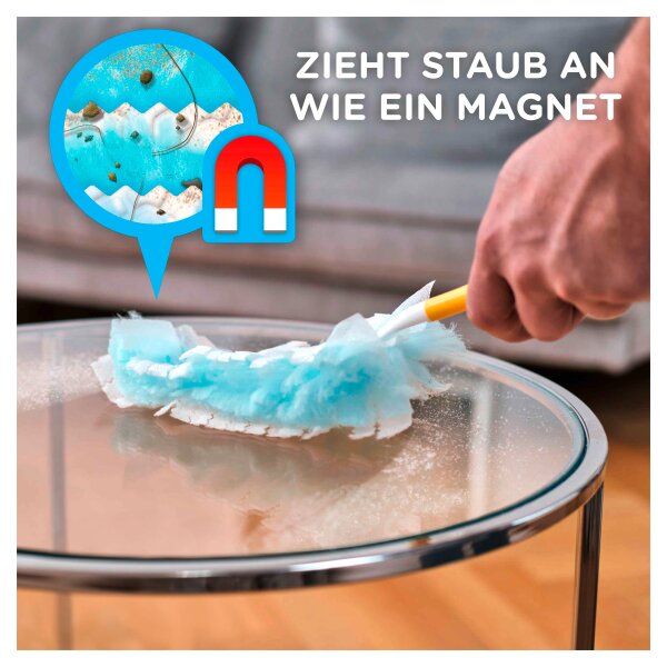 Swiffer Kit dessai plumeau-magn&eacute;tique, 1 manche +3 plumeaux