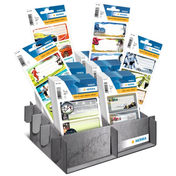 HERMA Étiquette pour livre VARIO Sport, présentoir