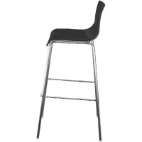 PAPERFLOW Chaise de bar HARPER, set de 2, blanc