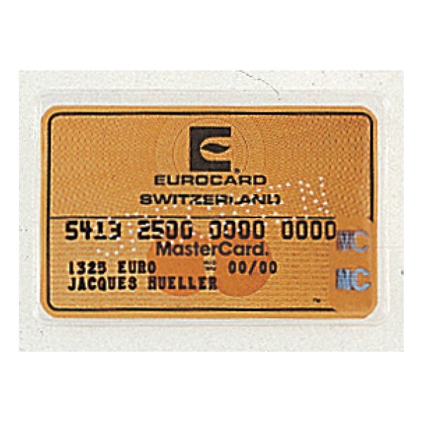 BÜROLINE Stecketui Kreditkarten 63x94mm 622041