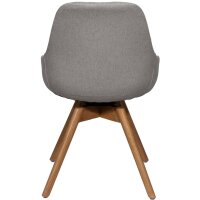 PAPERFLOW Chaise visiteur JUNO, set de 2, anthracite