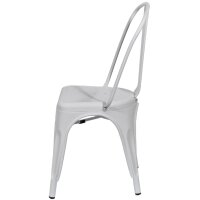 PAPERFLOW Chaise visiteur dextérieur URBAN, set de 2, noir