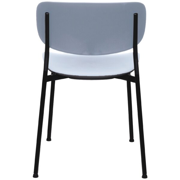 PAPERFLOW Chaise visiteur SOHO, set de 2, bleu