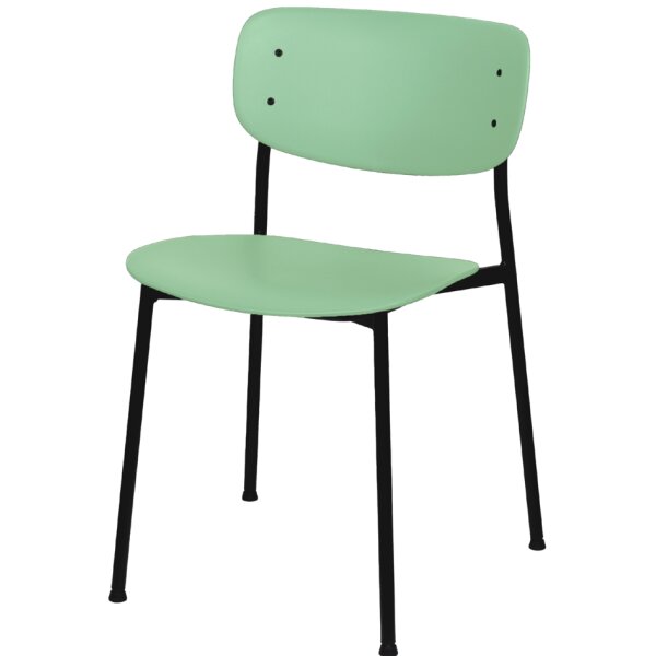 PAPERFLOW Chaise visiteur SOHO, set de 2, bleu