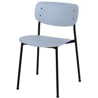 PAPERFLOW Chaise visiteur SOHO, set de 2, bleu