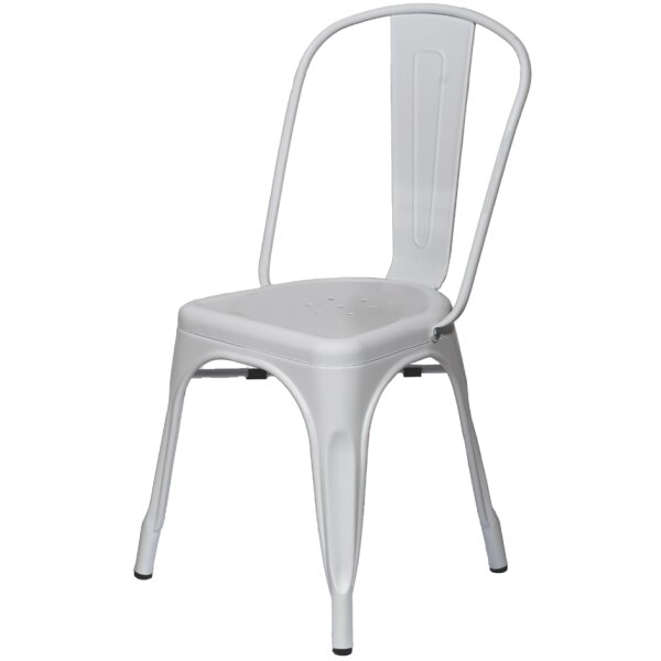 PAPERFLOW Chaise visiteur dextérieur URBAN, set de 2, blanc