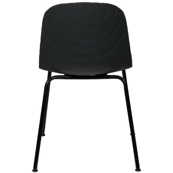 PAPERFLOW Chaise visiteur VERTIGO, set de 2, noir